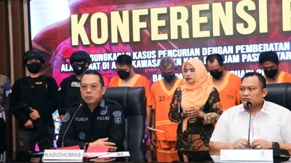 Polda Kaltim Amankan Pencuri