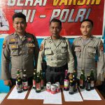 Polres Bontang Gelar Razia Miras