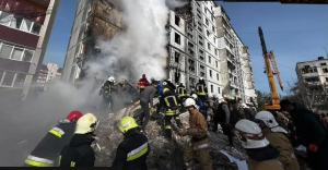 25 Tewas saat Rudal Rusia Menghantam Kota Ukraina