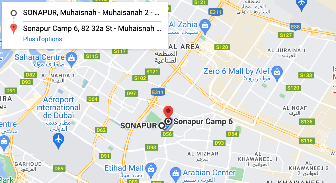 Sonapur wilayah kumuh dubai