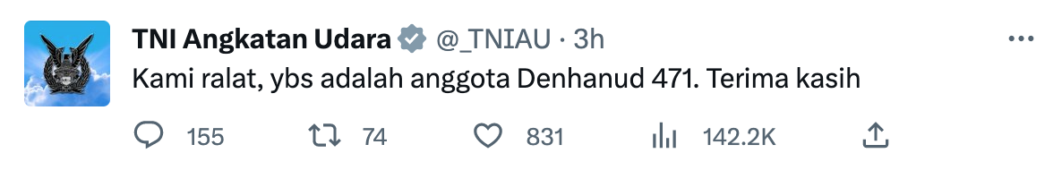 TNI Tendang Motor Ibu dan Anak