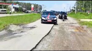 Kunjungan Jokowi ke Lampung Lintasi Jalan Lain, Warganet: Gubernur Lampung Kena Prank!