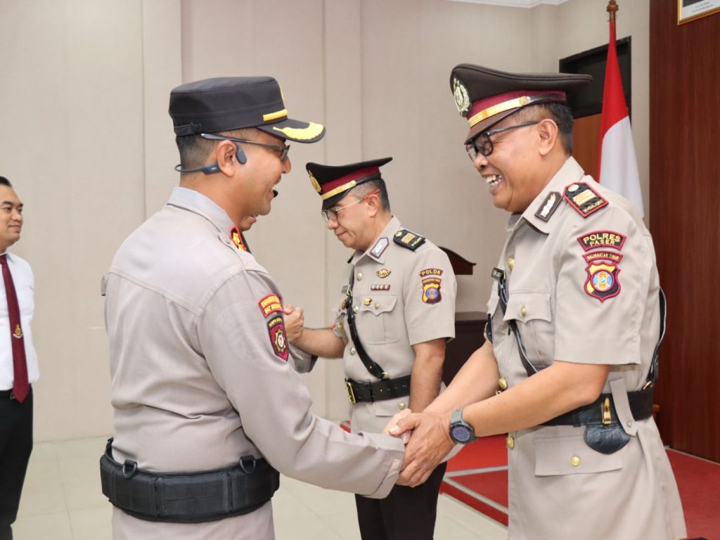 Kasat Lantas Polres Bontang Berganti, Ini Pesan Kapolres Bontang