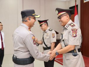 Kasat Lantas Polres Bontang Berganti, Ini Pesan Kapolres Bontang