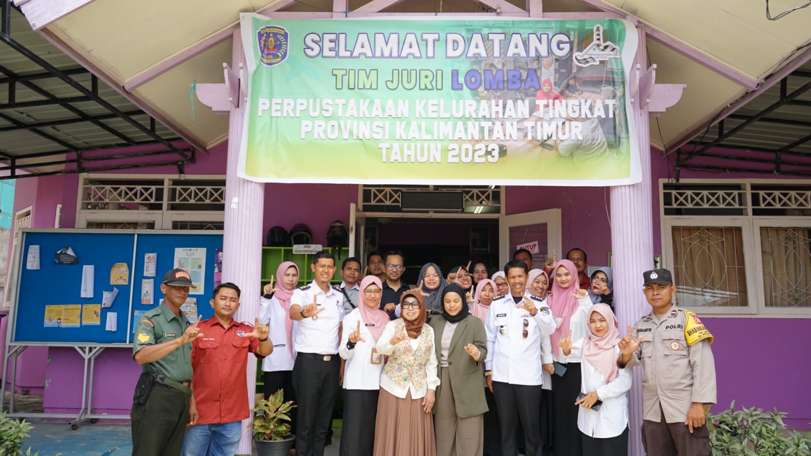 Perpustakaan Mercusuar Kelurahan Loktuan Bontang