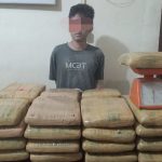 Kurir Pembawa 35 Kilogram Ganja