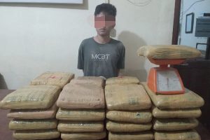 Polisi Tangkap Kurir Pembawa 35 Kilogram Ganja di Padangsidimpuan