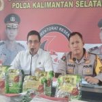 Polda Kalsel Sita 16 Kg Sabu