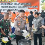 Polda Riau musnahkan Narkotika