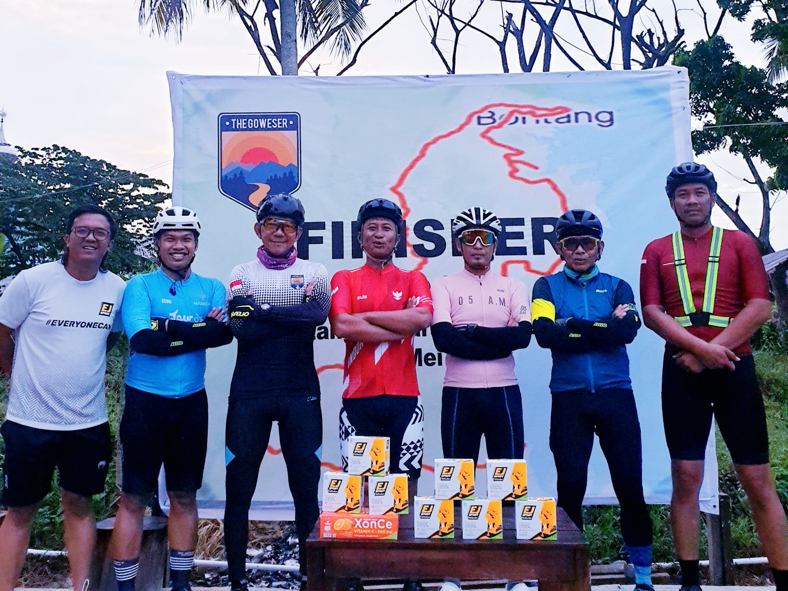 Goweser bontang tempuh 200 km