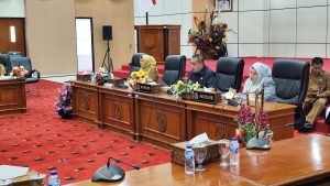 Hadiri Rapat Paripurna DPRD Bontang, Sekda Aji Erlynawati Optimis APBD Tahun Anggaran 2025 Realisasi dengan Baik