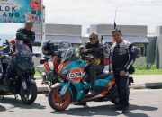 Touring dengan sepeda motor Yamaha aerox