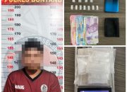 Pengedar Sabu di Tanjung Laut Indah Dibekuk Polisi