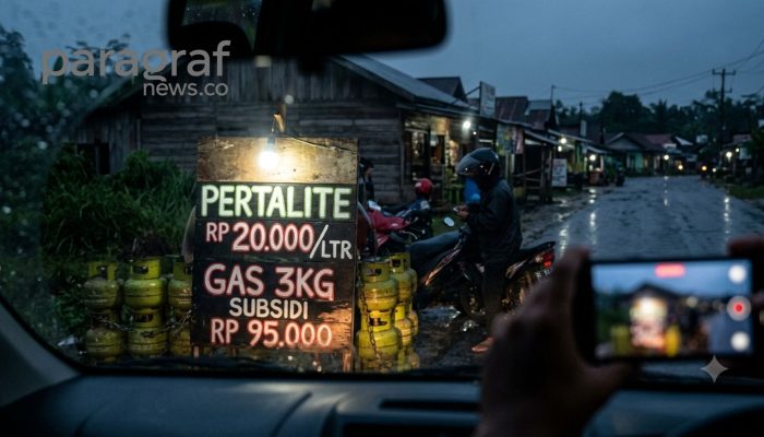 Gila! Harga BBM-Gas Subsidi di Kaltim Selangit: Pertalite 20 ribu/liter LPG 3kg 95 ribu