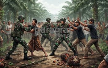 TNI bentrok dengan warga di Jambi
