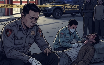 tukang parkir tewas ditembak polisi