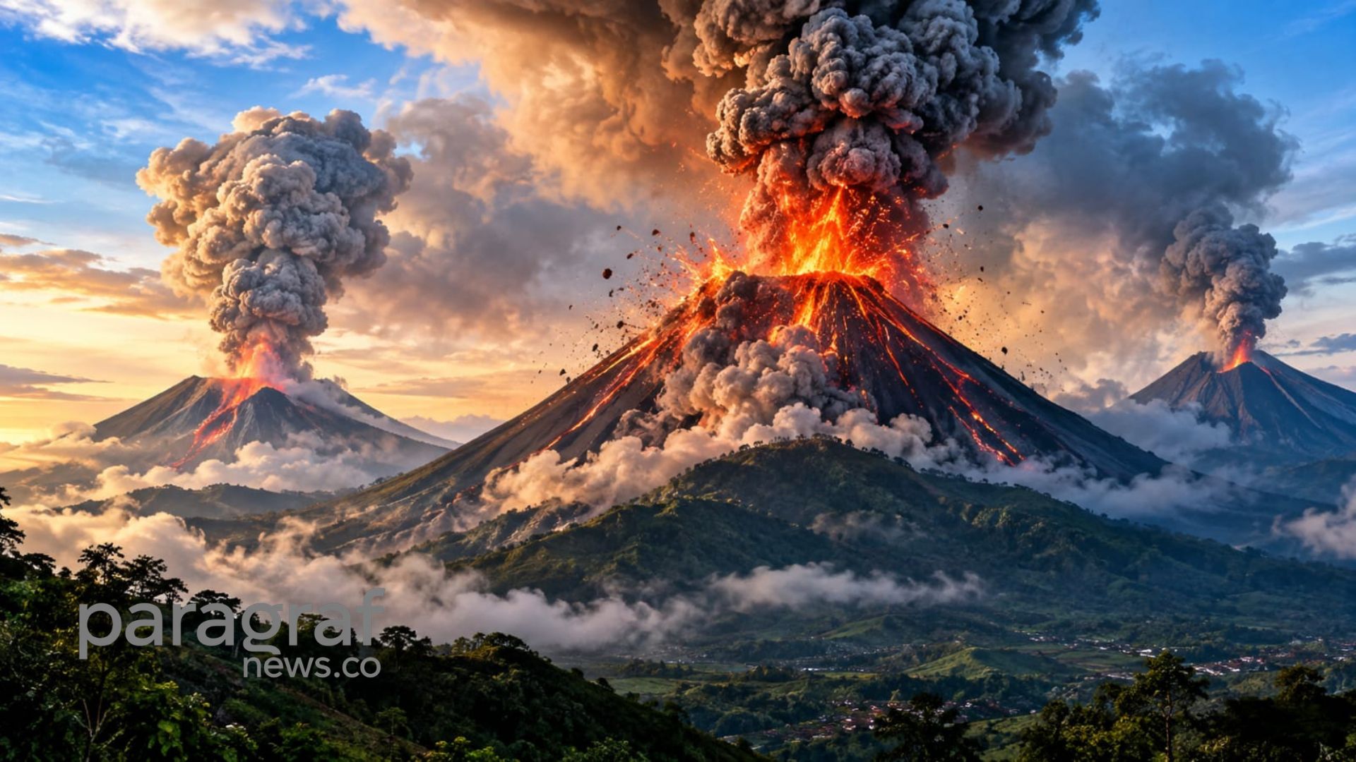 11 Gunung Api Indonesia erupsi 2026