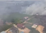 ISPU Samarinda Tembus 103, Kebakaran Gambut Palaran Kembali Meluas hingga 10 Hektare