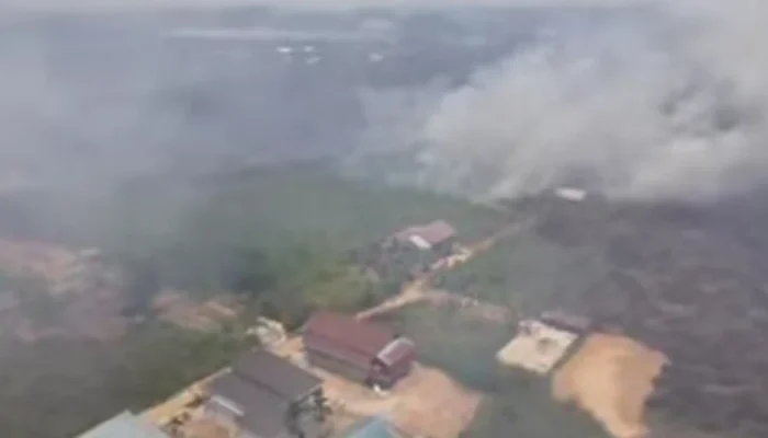 ISPU Samarinda Tembus 103, Kebakaran Gambut Palaran Kembali Meluas hingga 10 Hektare