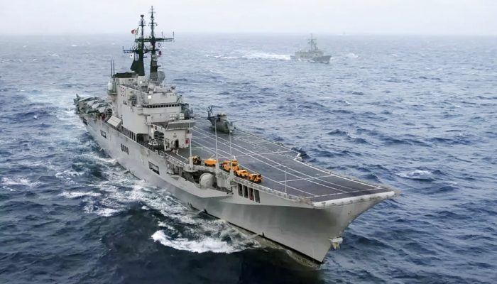 Kapal Induk Pertama Indonesia Resmi Jadi KRI Sriwijaya-100, Ini Alasan Italia Menghibahkannya