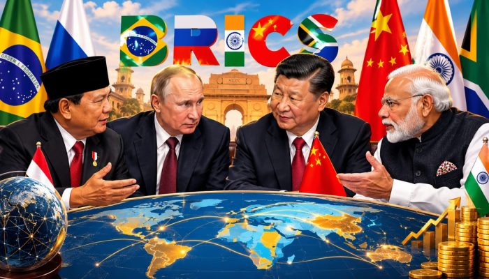 BRICS Makin Panas! Prabowo, Putin, Xi dan Modi Berkumpul di India, Peta Ekonomi Dunia Jadi Sorotan