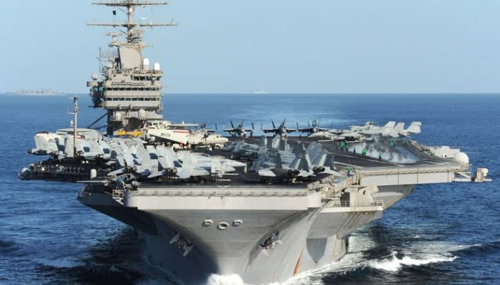 Kapal Induk Nuklir USS Abraham Lincoln Berlabuh di Thailand Bawa 5.000 Personel