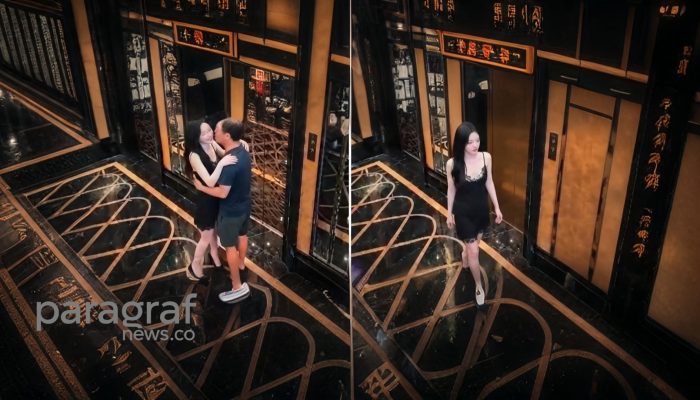Viral! Perubahan Ekspresi Drastis Wanita Diduga LC Usai Antar Tamu di Lobi Mewah Bikin Heboh Warganet