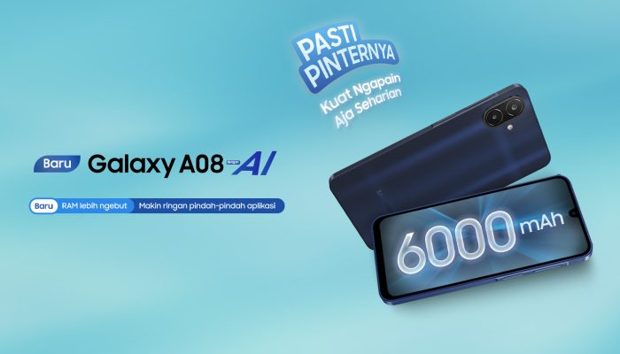Samsung Galaxy A08 Resmi Masuk Indonesia, Bawa Baterai 6.000 mAh dan AI