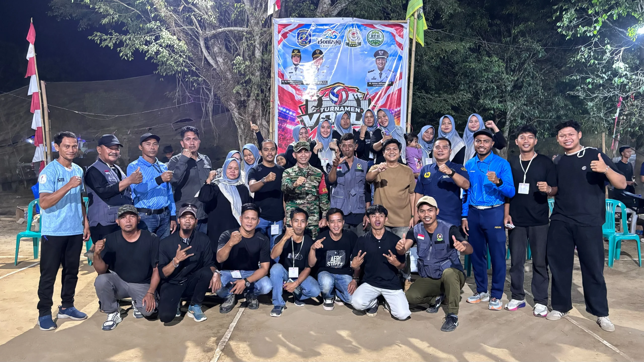 Turnamen Voli MERDEKA Bontang Lestari