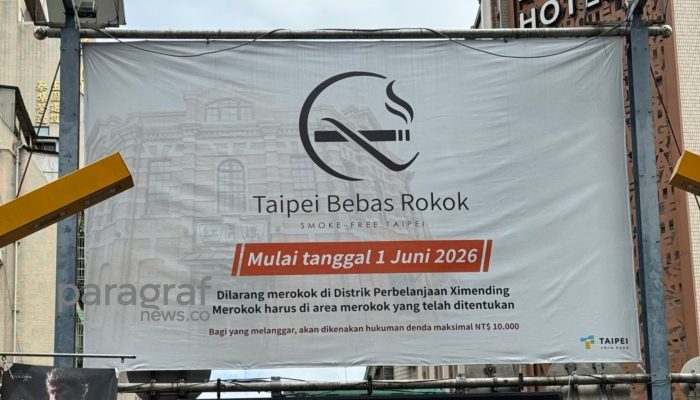Bikin Resah! WNI Sering Merokok Sembarangan, Pemerintah Taipei Pasang Spanduk Peringatan Khusus Berbahasa Indonesia