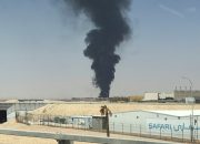 bandara riyadh terbakar