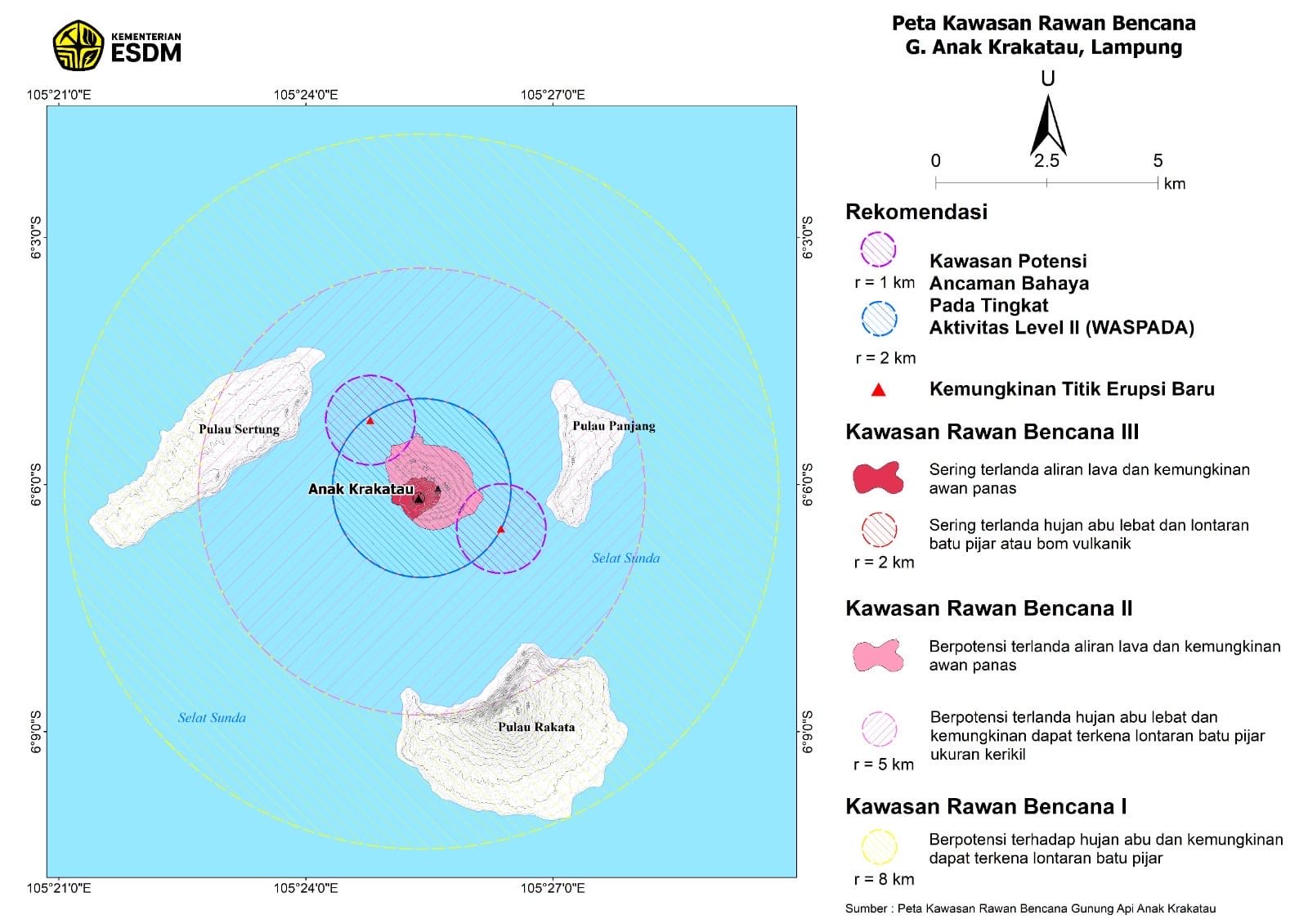 daratan anak krakatau