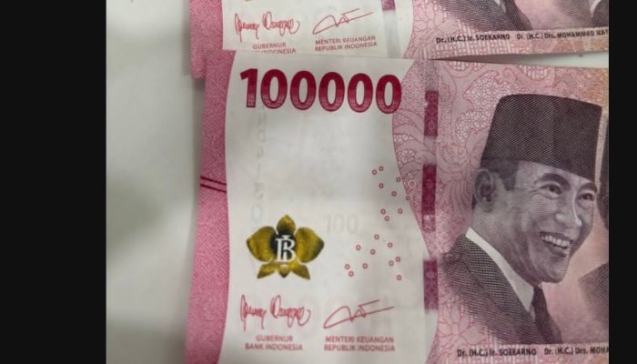 Uang Rp100 Ribu Bertanda Tangan Purbaya Viral di Threads, Warganet Ramai Cek Dompet