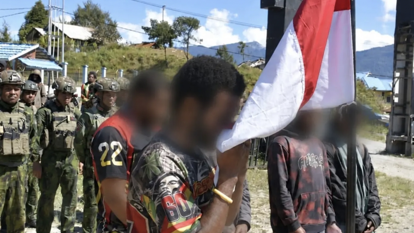 warga intan jaya ikrar NKRI