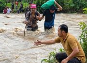 Banjir Rendam Dua Desa di Nias Selatan, 75 KK Terdampak dan Puluhan Rumah Rusak