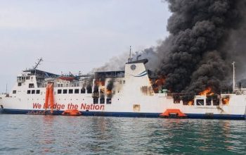 KMP Batumandi Terbakar di Selat Sunda, Kapolri Turunkan Tim Selidiki Penyebab