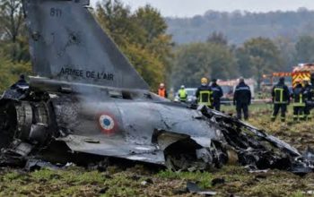 Jet Tempur Mirage 2000D Prancis Jatuh Saat Latihan Malam, Dua Awak Tewas