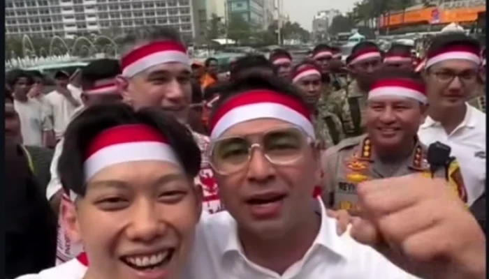 Raffi Ahmad Klarifikasi Deklarasi Sumpah Pemuda Bundaran HI: “Saya Hanya Undangan”