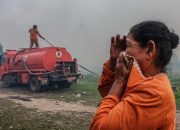 Kabut Asap Karhutla Sumsel Belum Tuntas, BNPB Kerahkan 2,4 Ton Dry Ice